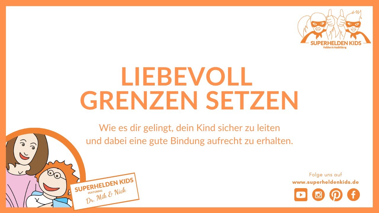 Liebevoll Grenzen setzen