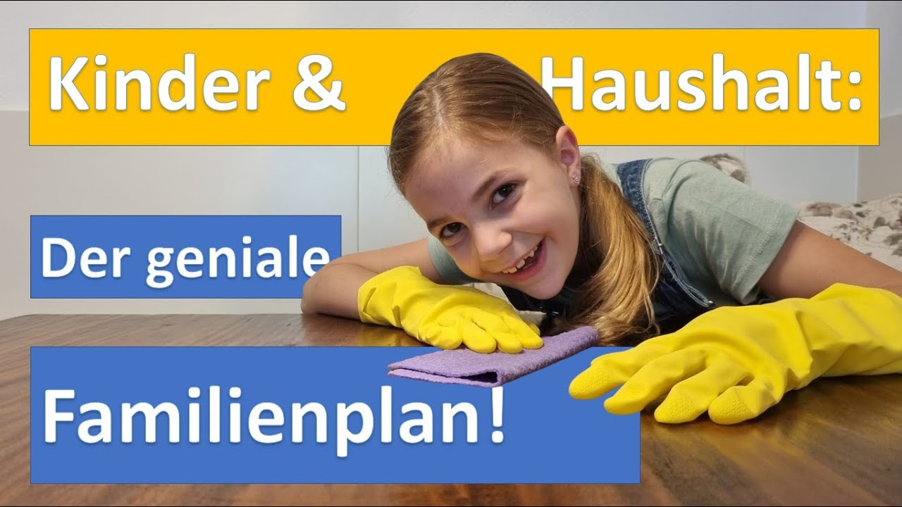 Kinder & Haushalt👶🏠: Der geniale Familienplan! 📝✨