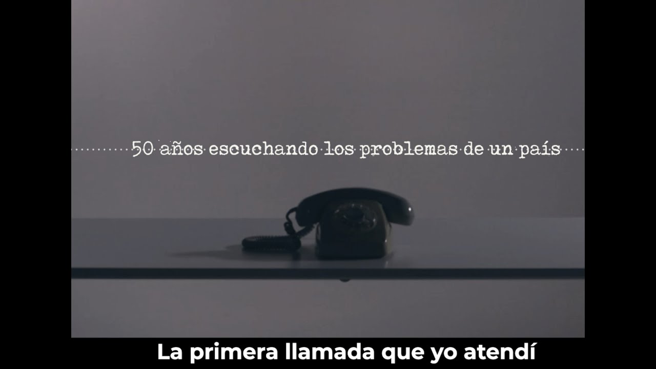 AL OTRO LADO DEL TELÉFONO DE LA ESPERANZA: 50 AÑOS ESCUCHANDO LOS PROBLEMAS DE UN PAÍS.