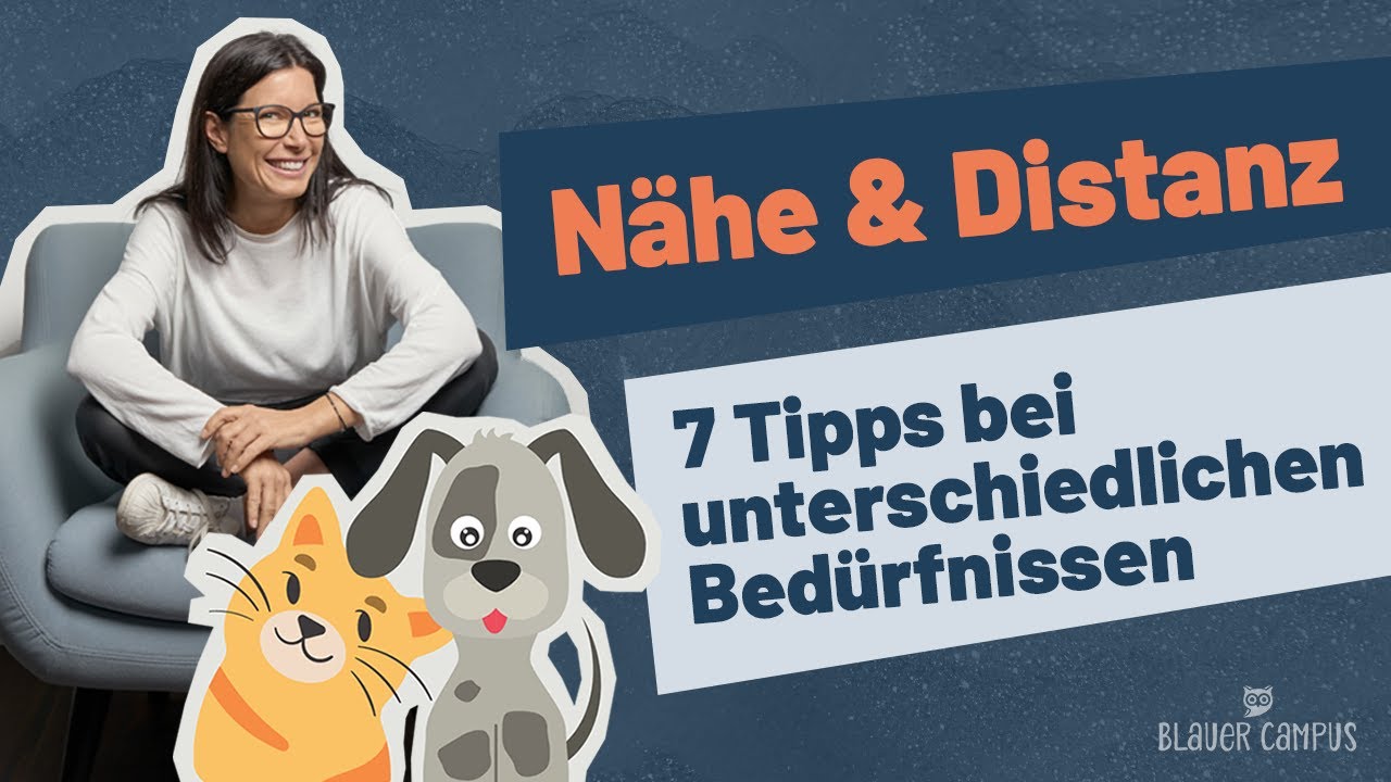 Kein Bedürfnis nach Nähe bei dir oder deinem Partner?🤚 7 Tipps, wie du das Nähe-Distanz-Problem löst